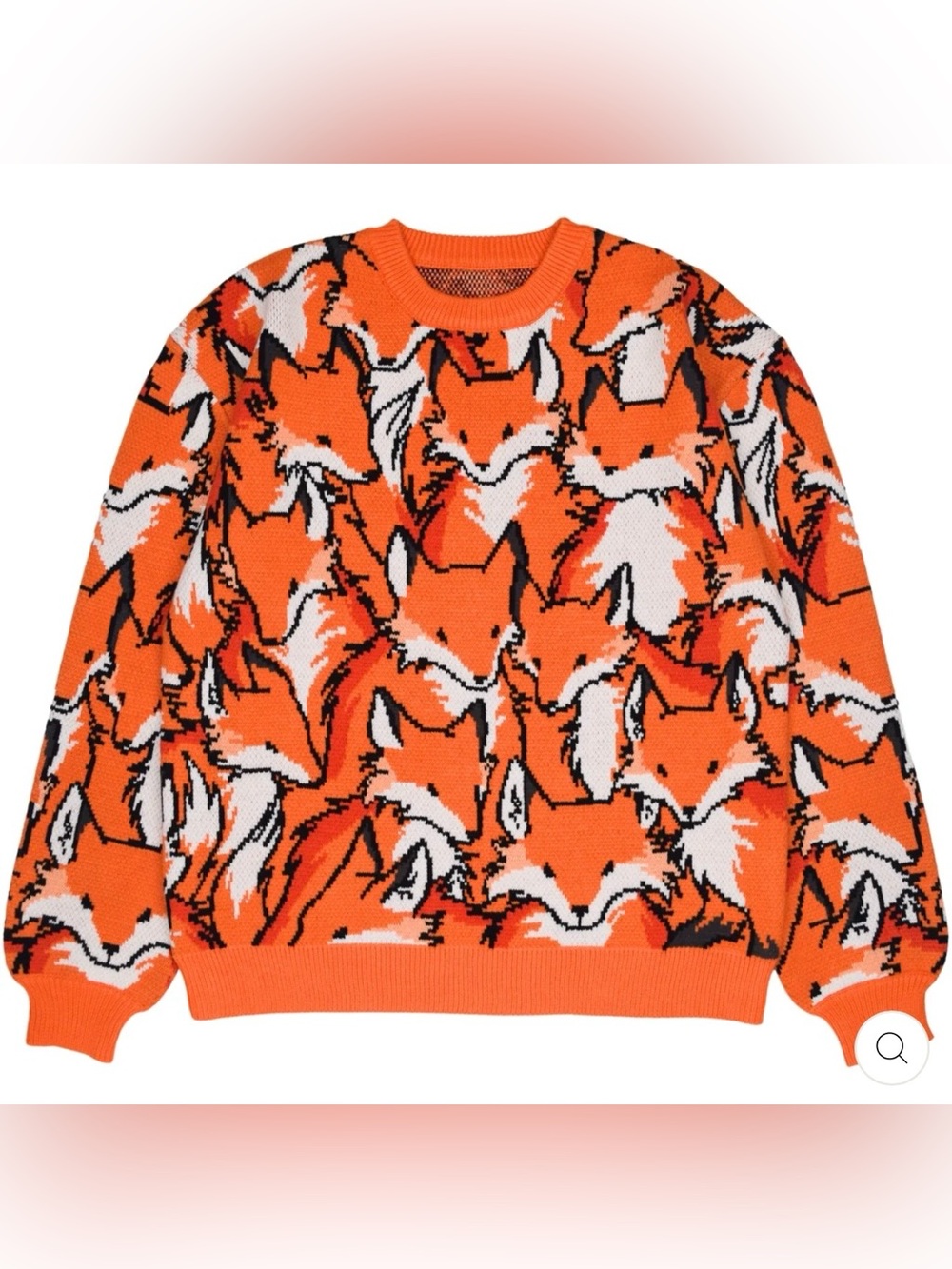 Dopamine Dressing Maximalism Steady Hands Fox Sweater Cozy - some loose threads